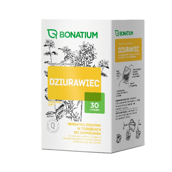 Bonatium Dziurawiec herbatka ziołowa, 30 saszetek main product photo