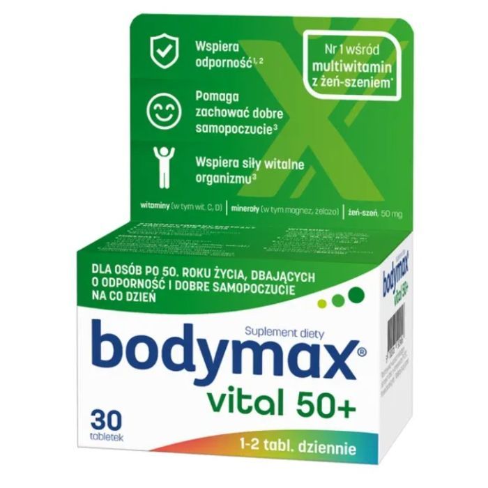 Bodymax Vital 50+, tabletki, 30 szt. main product photo