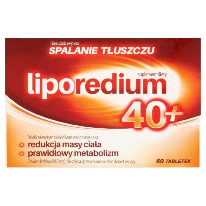 Liporedium 40+, tabletki, 60 szt. main product photo