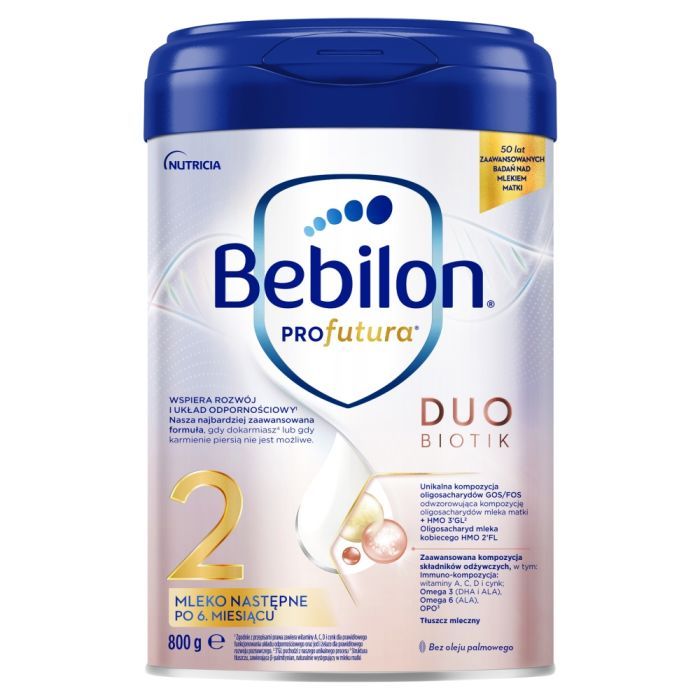 Bebilon PROfutura DUOBIOTIK 2, mleko następne po 6. miesiącu, proszek, 800 g main product photo