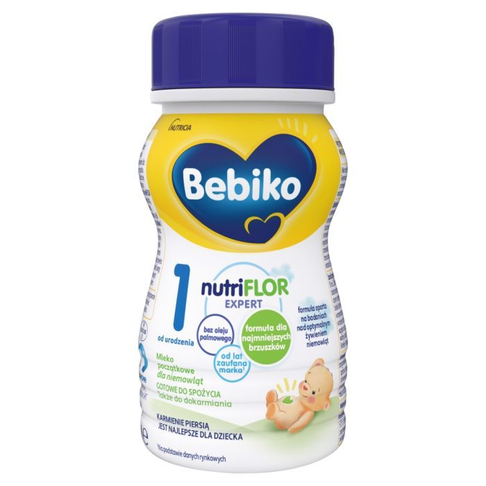 Bebiko 1 NUTRIflor Expert, mleko początkowe w płynie, 200 ml main product photo