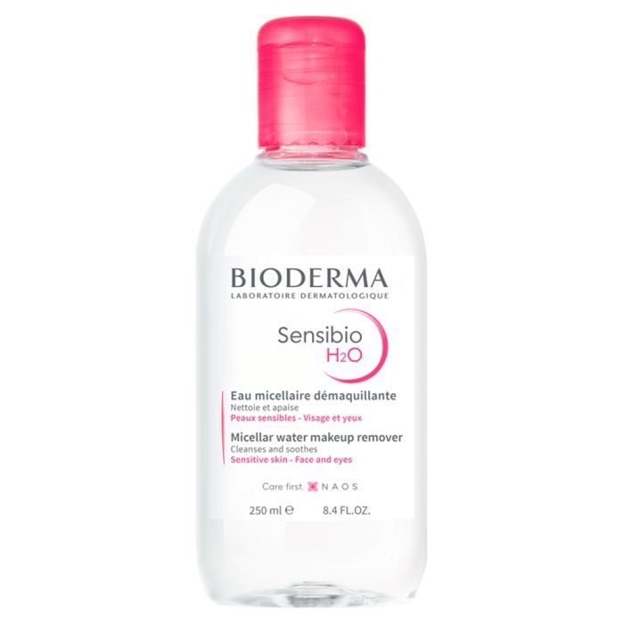 Bioderma Sensibio H2O, oczyszczająca woda micelarna do demakijażu, 250 ml main product photo