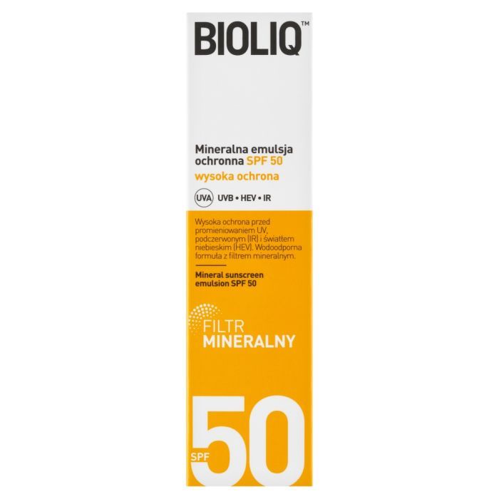 Bioliq SPF, mineralna emulsja ochronna SPF 50, 30 ml main product photo