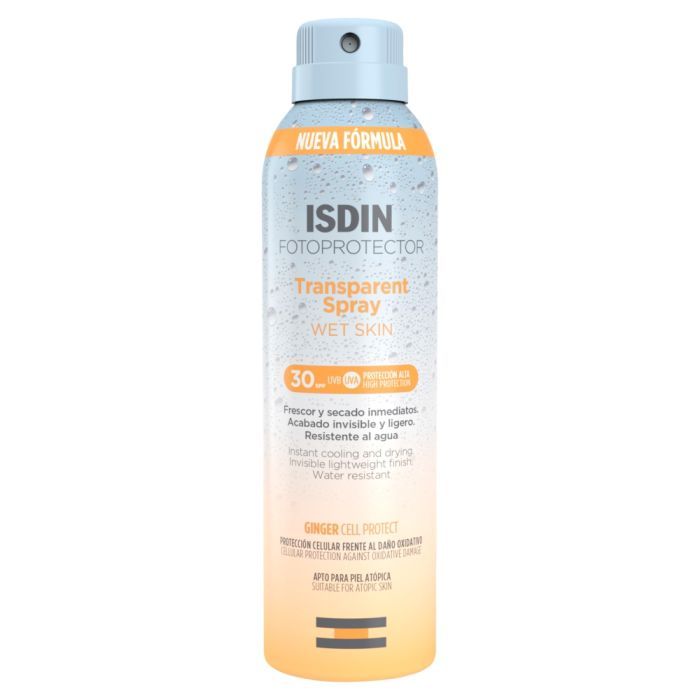 Fotoprotector ISDIN Transparent Spray,p/slon.,SPF30, 250 ml main product photo