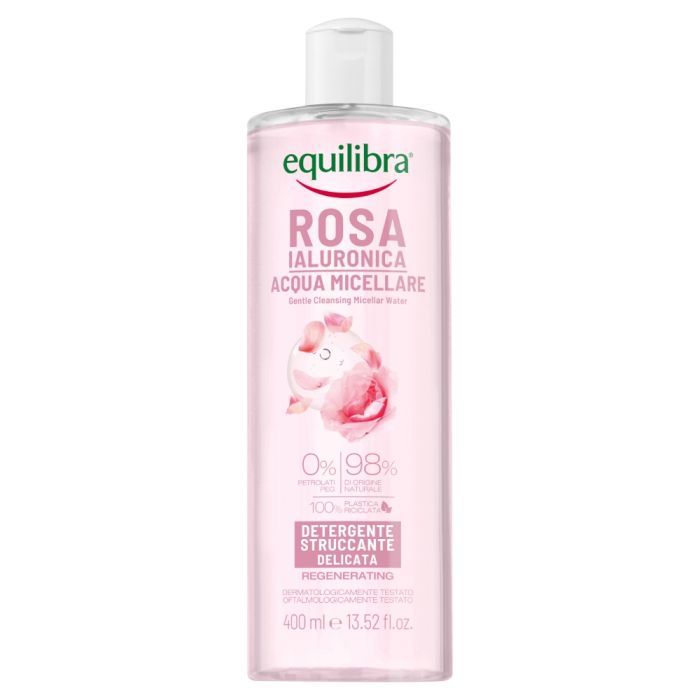Equilibra Rosa, woda micelarna,rozana,z kw.hialuron.,400ml main product photo