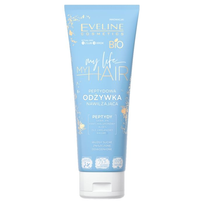 Eveline My Life My Hair, odzyw.,peptyd.,nawilz., 250 ml main product photo