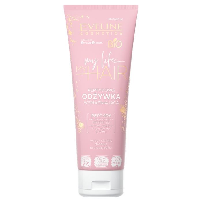 Eveline My Life My Hair, odzyw.,peptyd.,wzmacn.,250 ml main product photo