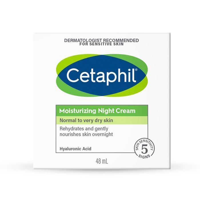 Cetaphil, krem nawilżający do twarzy na noc, 48 ml main product photo