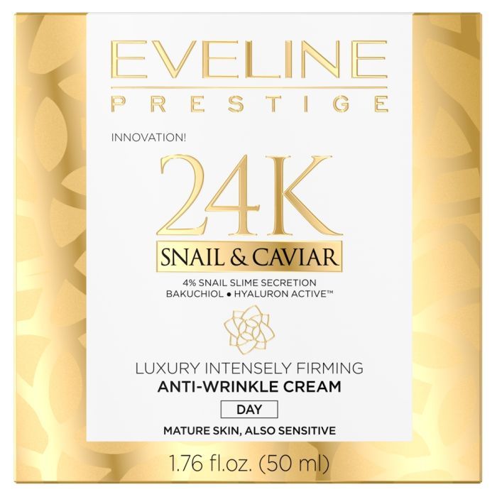 Eveline 24K Snail&Caviar, krem,luks.ujedr,p/zmar,n/dz,50ml main product photo