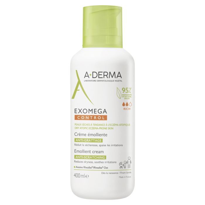 Aderma Exomega Control, krem emolient, 400 ml main product photo