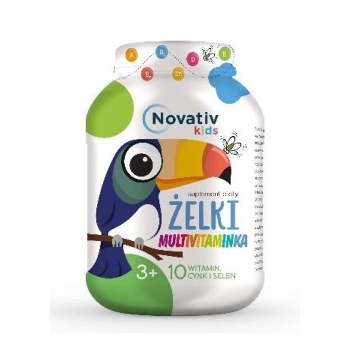 Novativ Kids Żelki Multivitaminka, 150 g main product photo