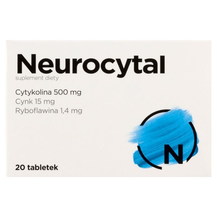 Neurocytal, tabletki powlekane, 20 szt. main product photo