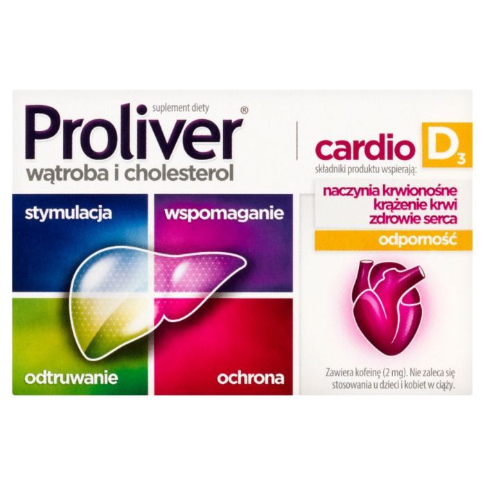 Proliver Cardio D3, tabletki, 30 szt. main product photo