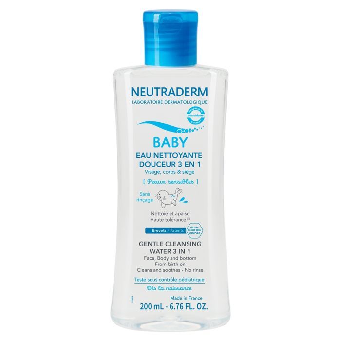Neutraderm Baby, woda,myjaca,lagodna,3w1, 200 ml main product photo