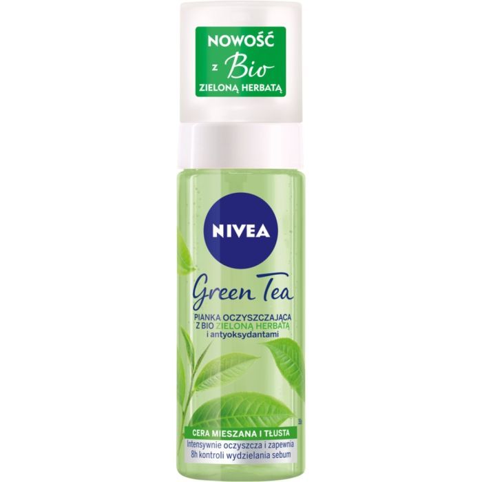 Nivea, pianka, oczyszcz.d/twarzy,Green Tea,150 ml main product photo