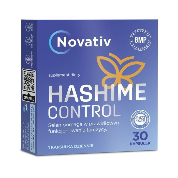 Novativ Hashime Control, kapsułka twarda, 30 sztuk main product photo