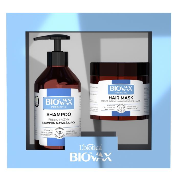 Zest.Prom.Biovax Prebiotic (szampon+maska),DOZ/3597/22 main product photo