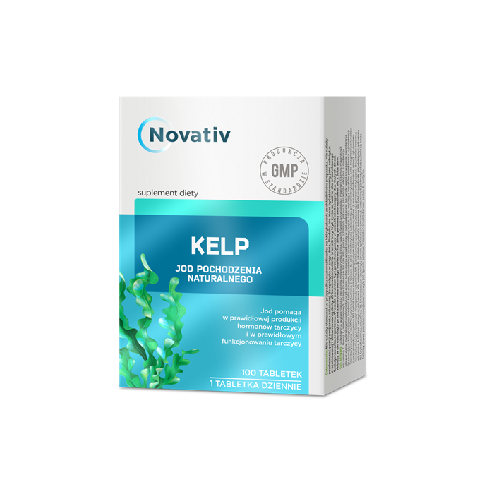 Novativ Kelp, tabletki, 100 sztuk main product photo