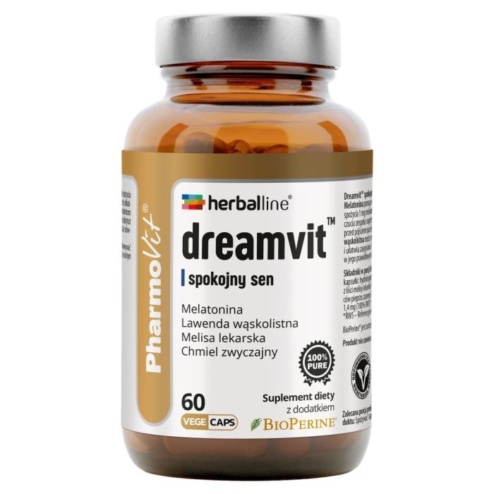 Dreamvit spokojny sen Herballine Pharmovit, kaps.,60szt main product photo