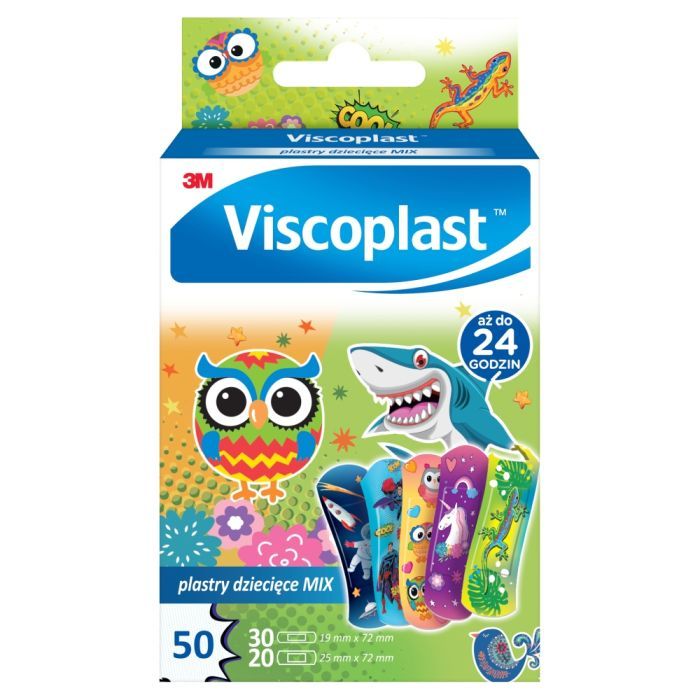 Plast. Viscoplast dziecięce Mix, 50 szt main product photo