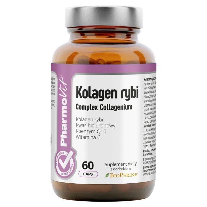 Kolagen rybi Complex Collagen.Clean label Pharmov,kaps,60szt main product photo