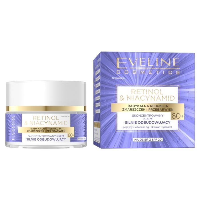 Eveline Retinol&Niacyn., krem,silnie odbudow.,60+, 50 ml main product photo