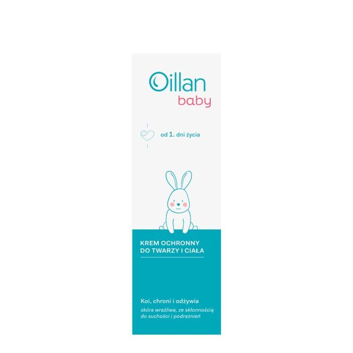 Oillan Baby, Krem ochronny do twarzy i ciała, 75 ml main product photo