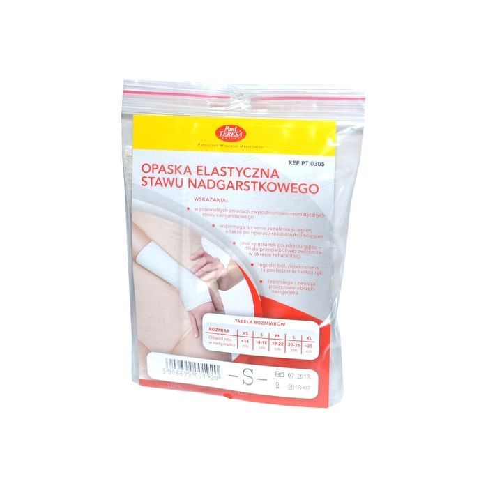 Pani Teresa Opaska elastyczna stawu nadgarstkowego, rozmiar S main product photo