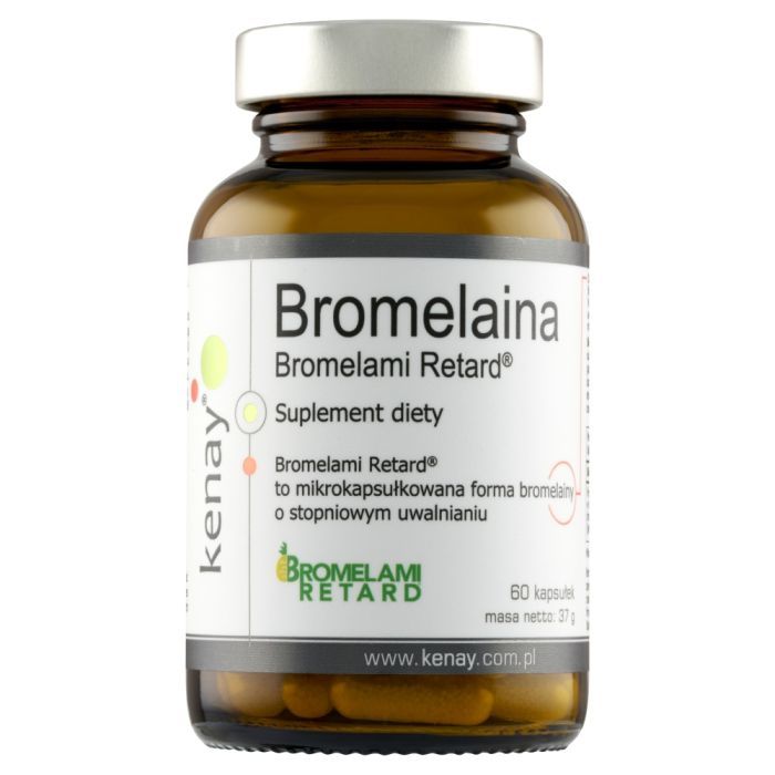 Bromelaina Bromelami Retard, kaps., 60 szt main product photo