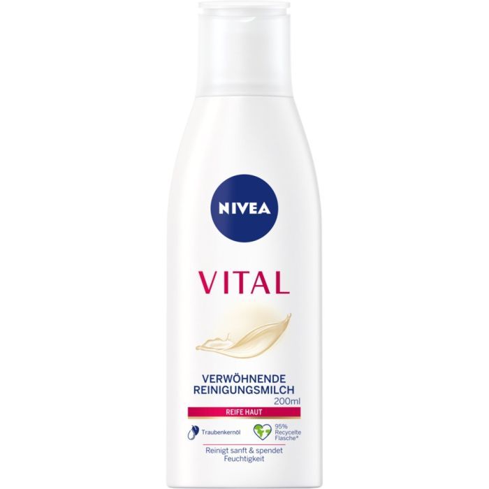 Nivea Vital, mlecz.,oczyszczajace, 200 ml main product photo