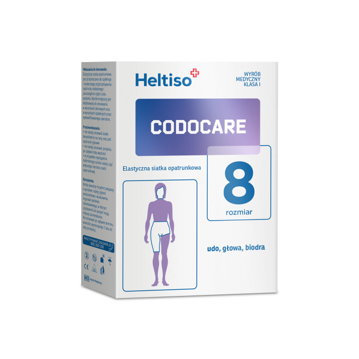 Heltiso Codocare siatka elastyczna, opatrunkowa, rozmiar 8, 100 cm main product photo
