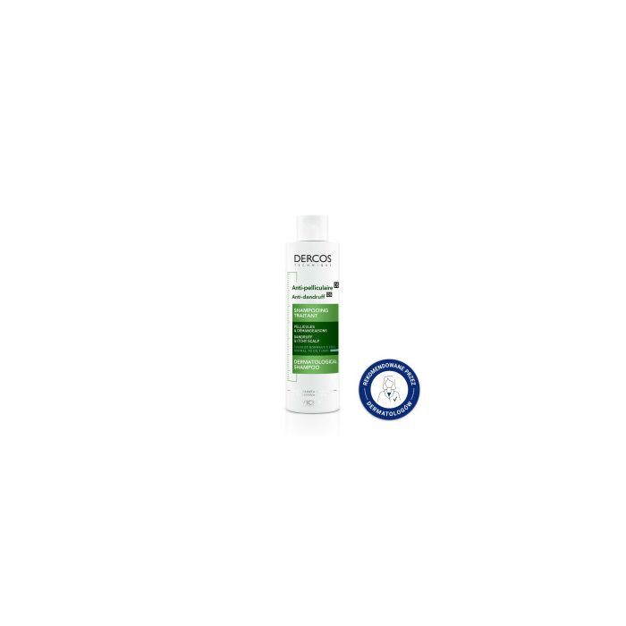 Vichy Dercos, szampon przeciwłupieżowy, włosy normalne i przetłuszczające się, 200 ml main product photo