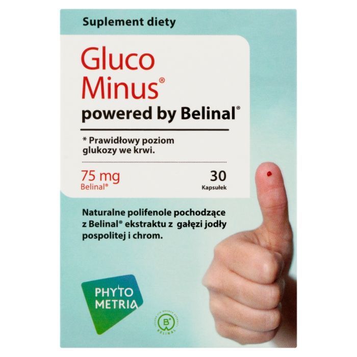 Gluco Minus powered by Belinal, kaps., 30 szt main product photo