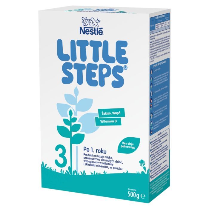 Mleko Little Steps 3, prosz.,po 1. roku, 500 g main product photo
