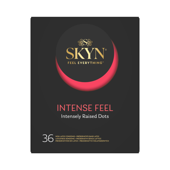 Skyn Intense Feel, nielateksowe prezerwatywy z wypustkami, 36 szt. main product photo