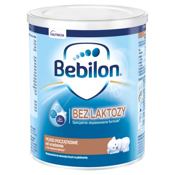 Bebilon Bez Laktozy, prosz., 400 g main product photo
