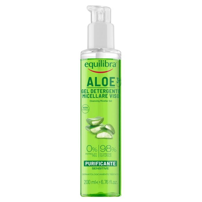 Equilibra Aloe 3+, zel,micelarny,oczyszcz., 200 ml main product photo