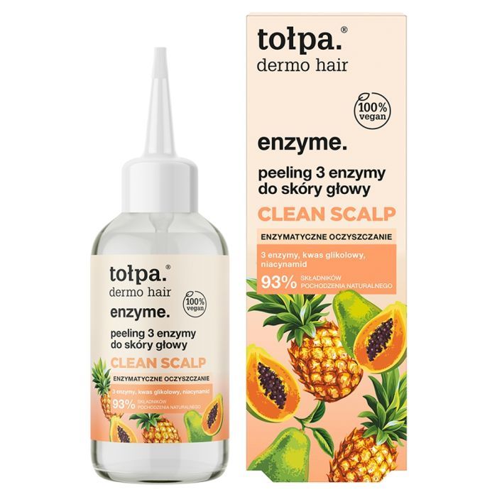 Tolpa Dermo Hair Enzyme, peeling,3 enzymy,do sk.,glowy,100ml main product photo