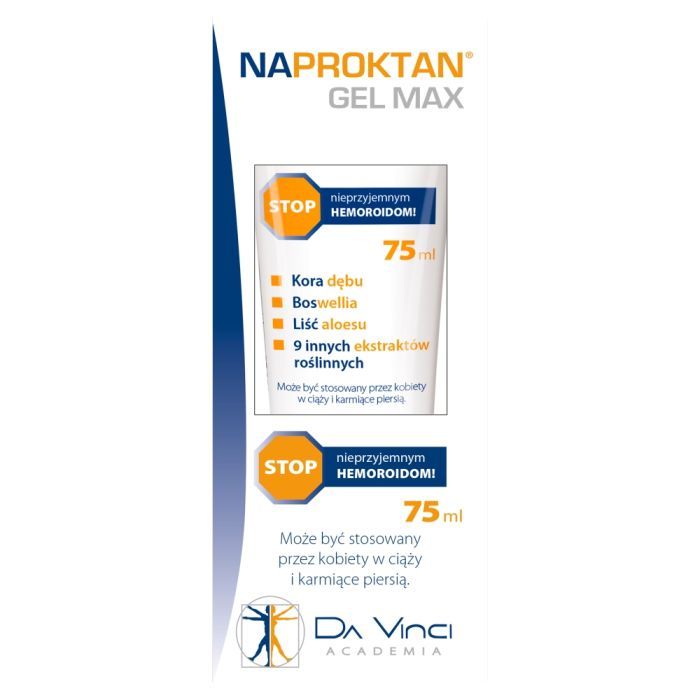 Naproktan Gel Max, zel, 75 ml main product photo