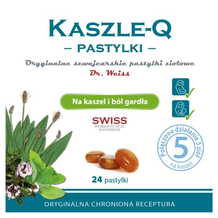 Kaszle-Q, pastyl., 24 szt main product photo