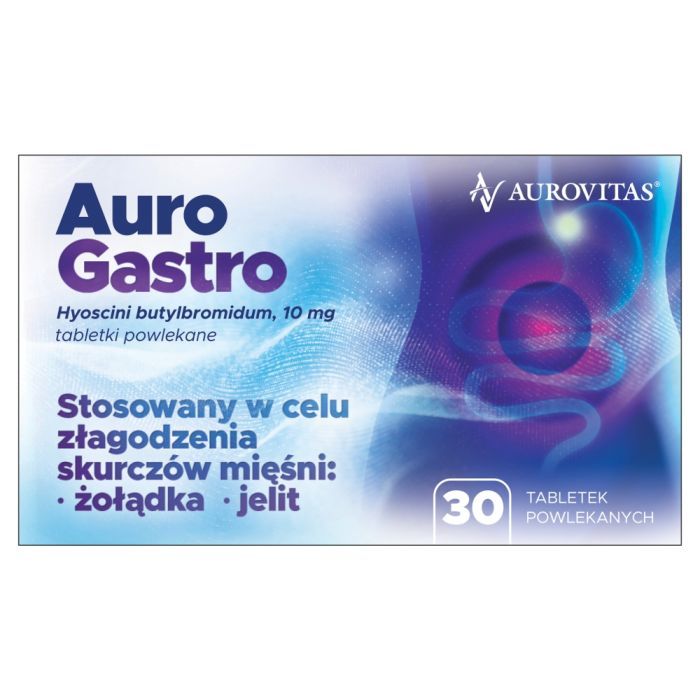 AuroGastro, 10 mg, tabl.powl., 30 szt main product photo