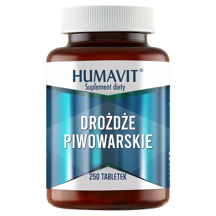 Humavit Drozdze Piwowarskie, tabl., 250 szt main product photo