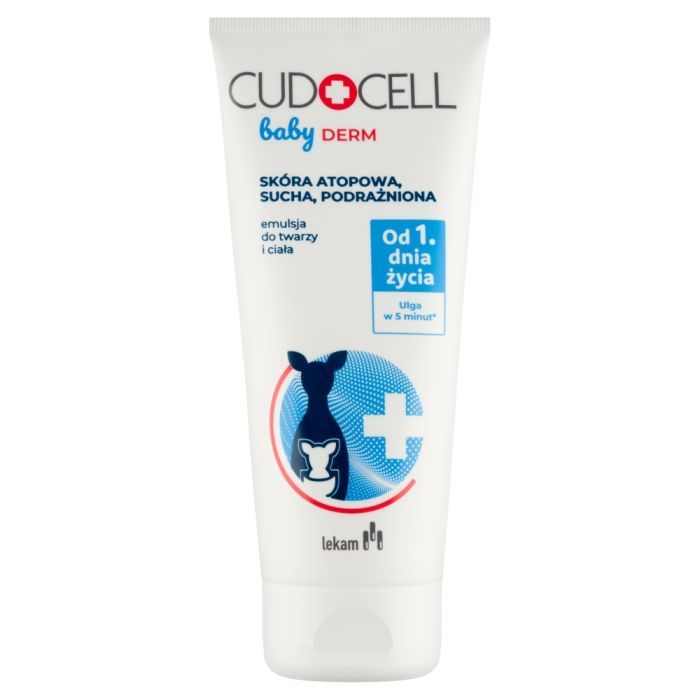 Cudocell Baby Derm, emuls., d/tw.i ciala,bezzapachowa, 180ml main product photo