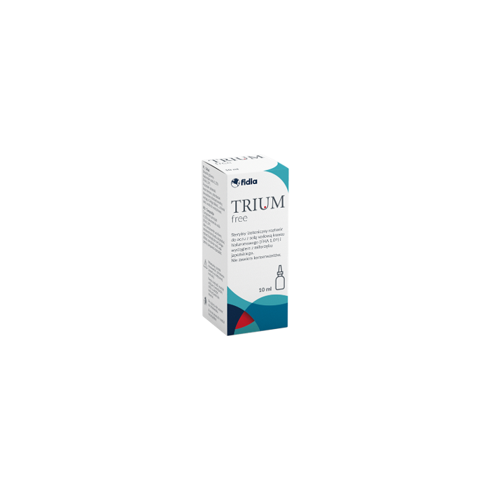 Trium Free, izotoniczny roztwór do oczu, 10 ml main product photo