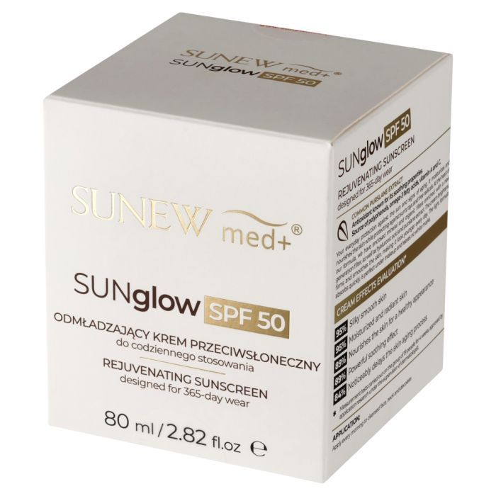 Sunew Med+ Sunglow SPF50, krem, odmladz.,p/slon.,80 ml main product photo