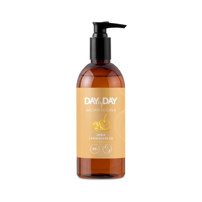 DAY by DAY balsam do ciała, imbir i pomarańcza, 400 ml main product photo