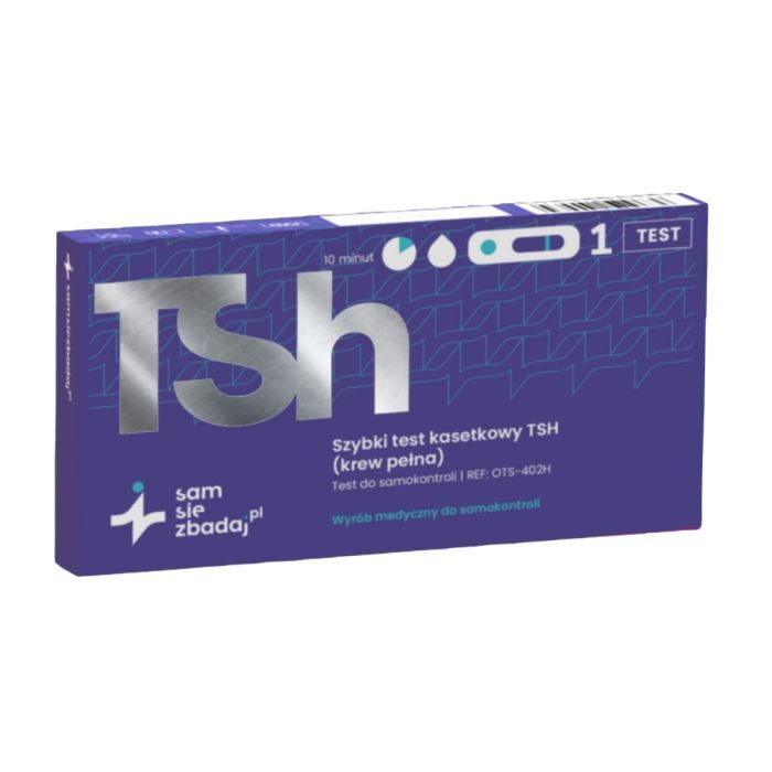 Samsiezbadaj, TSH, szybki test kasetkowy z krwi, 1 szt. main product photo