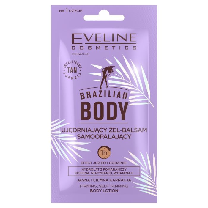 Eveline Brazilian Body, zel-balsam, ujedrn.,samoopal.,12 ml main product photo