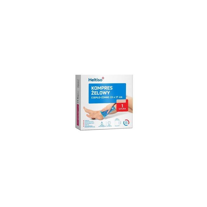 Heltiso kompres żelowy ciepło-zimno, 13cm x 17cm, 1 sztuka main product photo