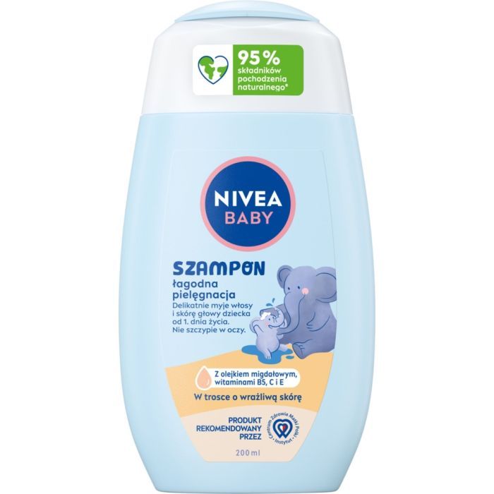 Nivea Baby, szamp.,lagodna pielegnacja, 200 ml main product photo